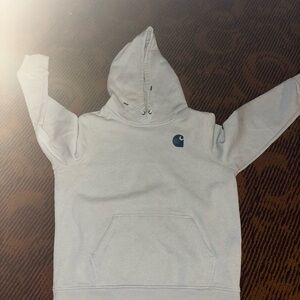 Carhartt Gray Sweater with Classic Pullover Design